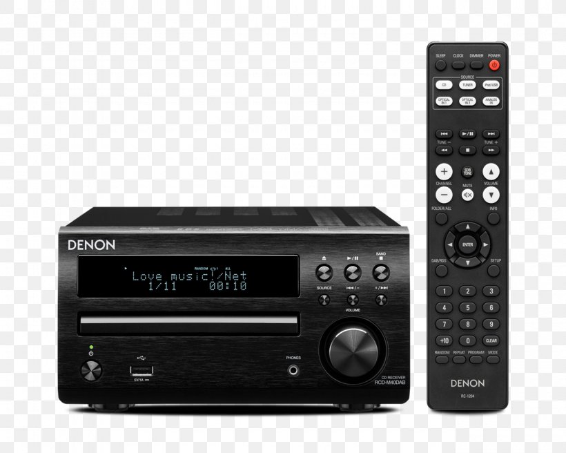 Audio System Denon D-M40DAB , High Fidelity Loudspeaker, PNG, 1280x1024px, Denon, Aparelho De Som, Audio, Audio Receiver, Av Receiver Download Free