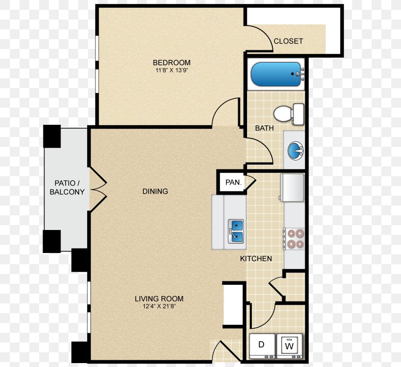 Floor Plan Promenade Champions Forest Apartments Interior Design Services, PNG, 750x750px, Floor Plan, Apartment, Area, Bed, Brochure Download Free