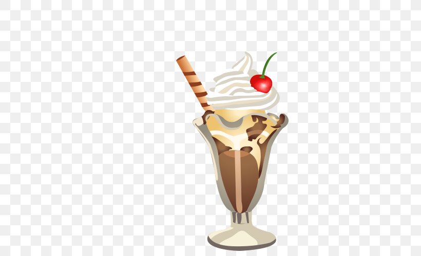 Ice Cream Cone Sundae Chocolate Ice Cream, PNG, 500x500px, Ice Cream, Bowl, Chocolate Ice Cream, Cream, Dairy Product Download Free