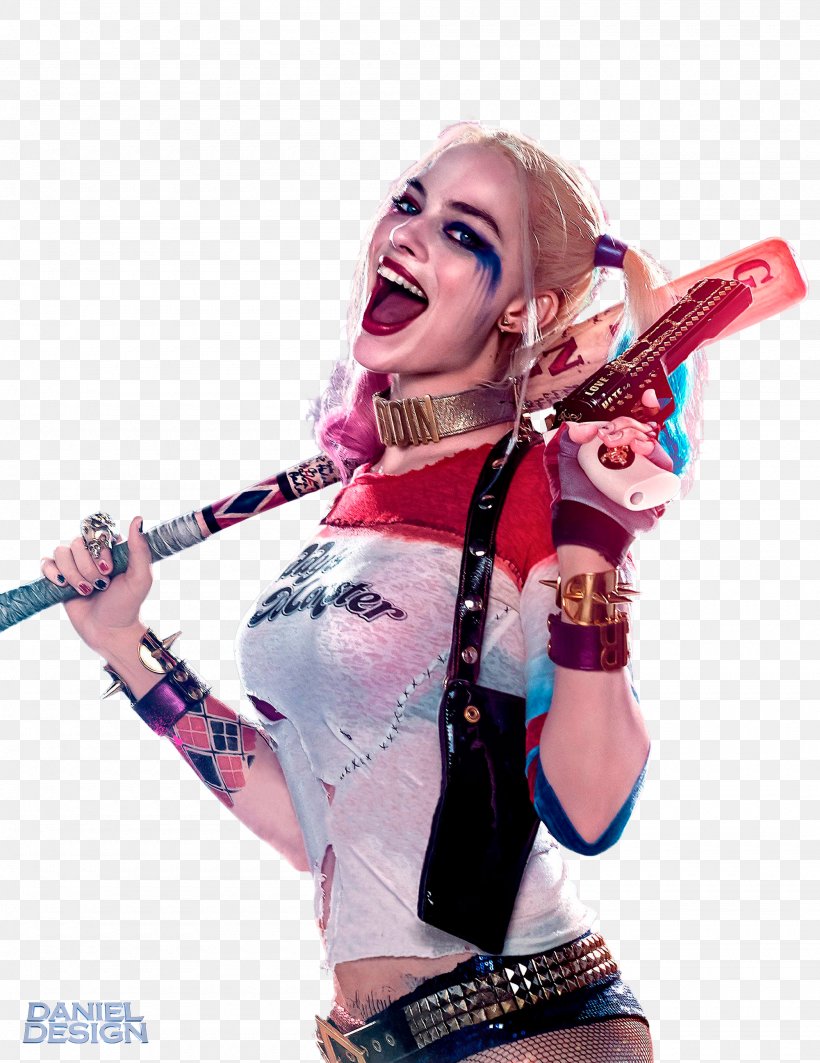 Margot Robbie Harley Quinn Joker Deadshot Katana, PNG, 2000x2595px, Watercolor, Cartoon, Flower, Frame, Heart Download Free