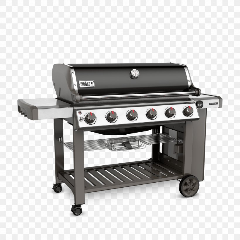 Barbecue Weber Genesis II E-610 GBS Weber-Stephen Products Natural Gas, PNG, 1800x1800px, Barbecue, Cookware Accessory, Gas Burner, Gasgrill, Grilling Download Free