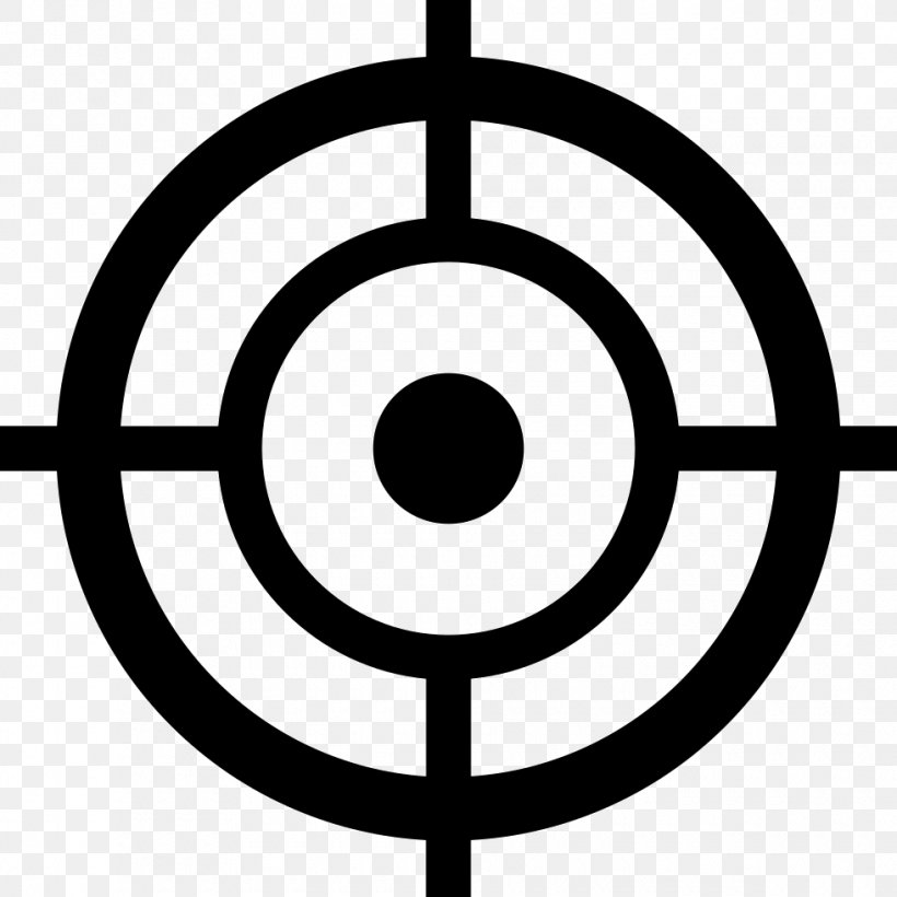 Shooting Target Royalty-free, PNG, 980x980px, Shooting Target, Area, Black And White, Fotolia, Photography Download Free