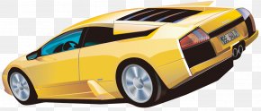 Yellow Car Model - Lamborghini Gallardo Car Audi RS 6 BMW X1 PNG