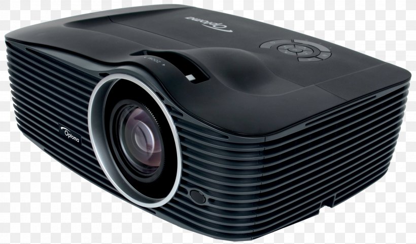 Multimedia Projectors Digital Light Processing Optoma Corporation Home Theater Systems, PNG, 2608x1534px, Multimedia Projectors, Digital Light Processing, Display Resolution, Home Theater Systems, Lcd Projector Download Free