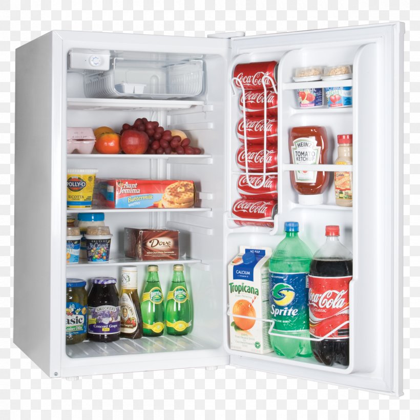 Refrigerator Minibar Freezers Home Appliance Cubic Foot, PNG, 1200x1200px, Refrigerator, Countertop, Cubic Foot, Defrosting, Door Download Free