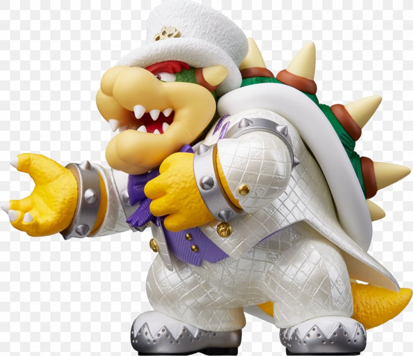 Super Mario Odyssey Bowser Princess Peach Mario & Luigi: Superstar Saga, PNG, 1256x1085px, Super Mario Odyssey, Amiibo, Bowser, Bowser Jr, Figurine Download Free