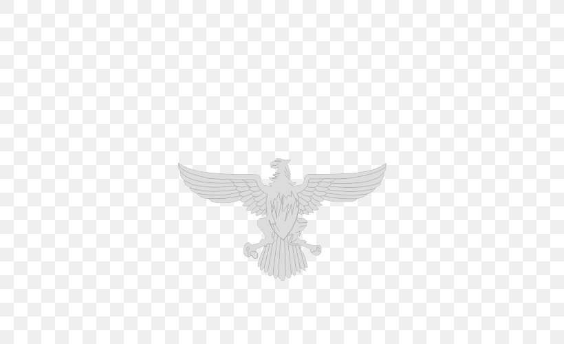 Bird Of Prey Font, PNG, 500x500px, Bird, Bird Of Prey, Black And White, Symbol, Wing Download Free