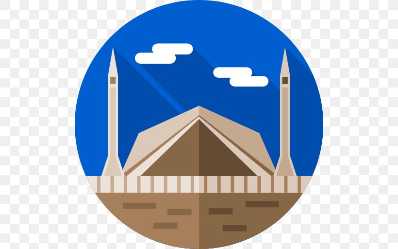 Clip Art Faisal Mosque Pakistan Monument, PNG, 512x512px, Faisal Mosque, Area, Brand, Building, Logo Download Free