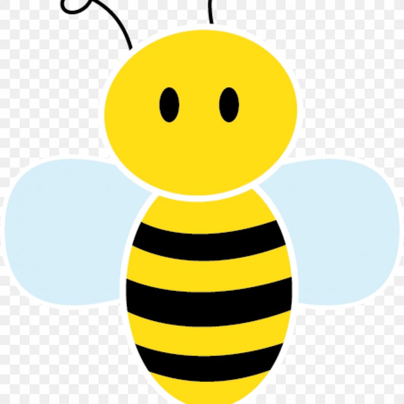 Clip Art Honey Bee Openclipart Image, PNG, 1024x1024px, Honey Bee, Bee, Cartoon, Drawing, Emoticon Download Free