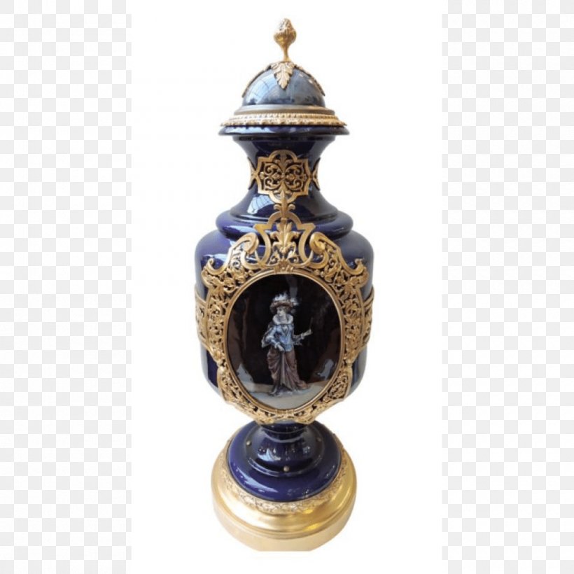 Cobalt Blue 01504 Artifact Vase, PNG, 1000x1000px, Cobalt Blue, Artifact, Blue, Brass, Cobalt Download Free
