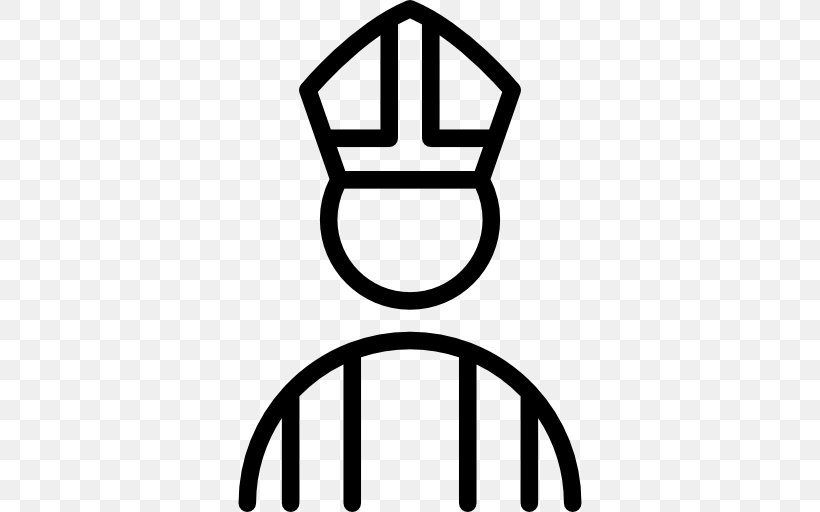 Bishop Clip Art, PNG, 512x512px, Bishop, Area, Black And White, Brand, Logo Download Free