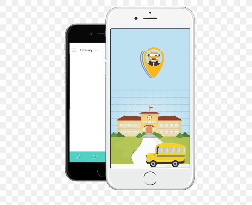 School Bus Smartphone Cartoon Clip Art, PNG, 522x670px, School Bus, Animation, Brand, Building, Cartoon Download Free