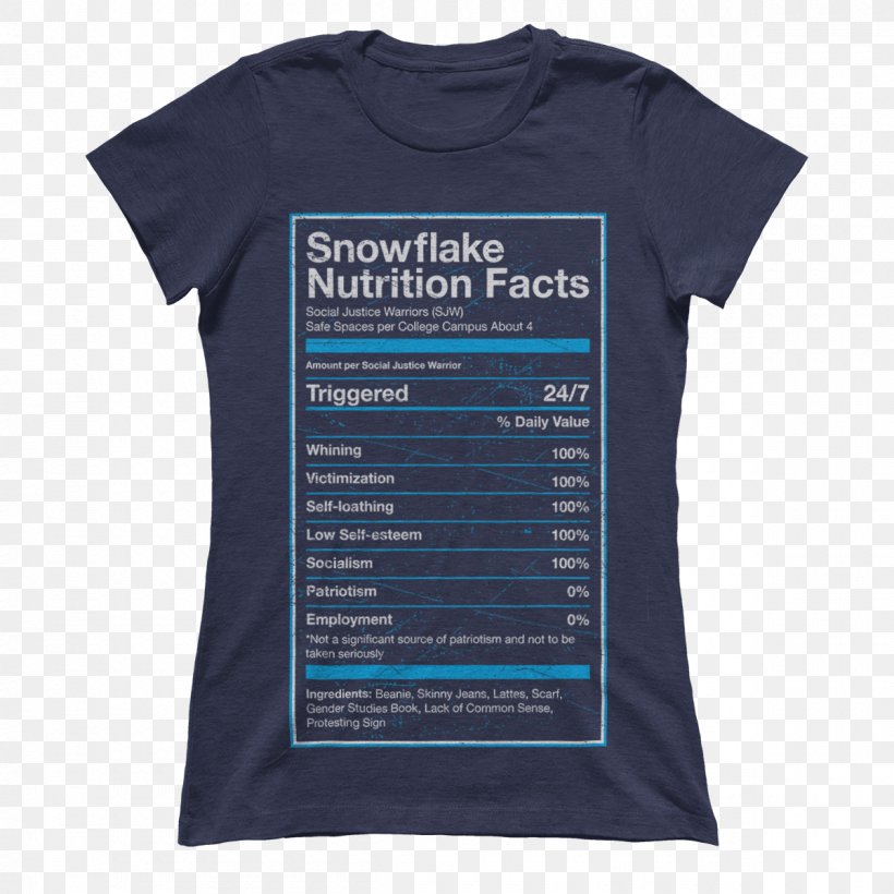 T-shirt Nutrition Facts Label Serving Size United States, PNG, 1200x1200px, Tshirt, Anatomy, Blue, Brand, Calorie Download Free