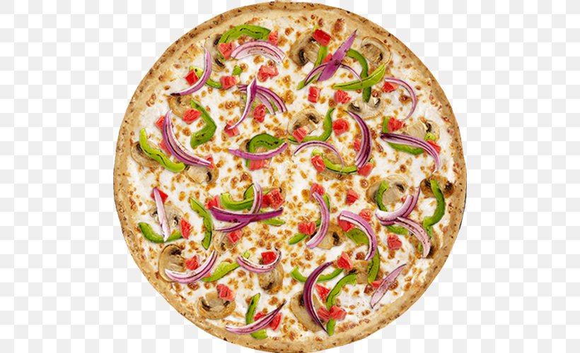 California-style Pizza Sicilian Pizza Vegetarian Cuisine Veggie Burger, PNG, 500x500px, Californiastyle Pizza, American Food, California Style Pizza, Cheese, Cuisine Download Free