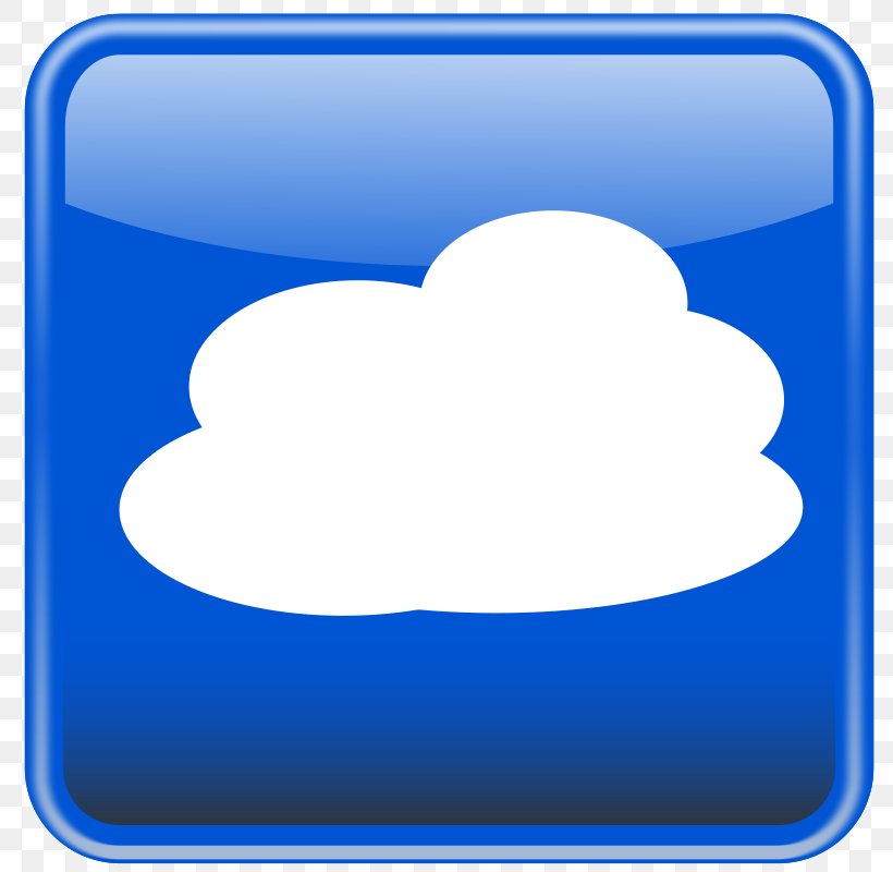 Cloud Computing Clip Art, PNG, 800x800px, Cloud Computing, Area, Blue, Cloud, Cloud Database Download Free