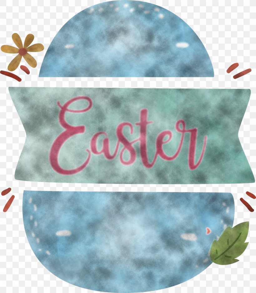 Easter Day Easter Sunday Happy Easter, PNG, 2616x3000px, Easter Day, Aqua, Easter Sunday, Happy Easter, Label Download Free