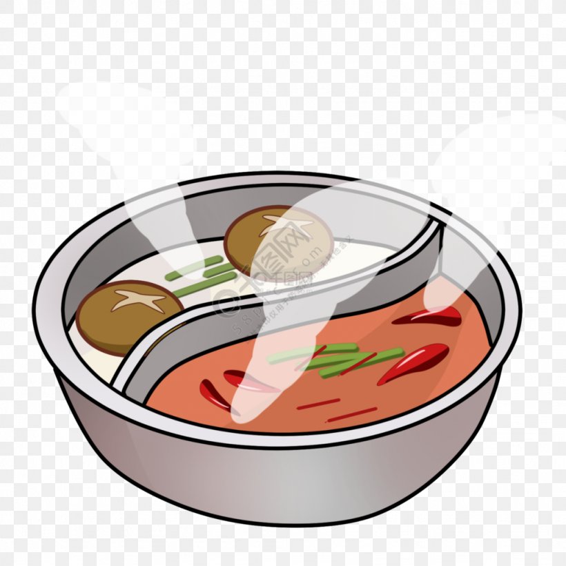 Hot Pot Dish, PNG, 1024x1024px, Hot Pot, Broth, Cartoon, Cuisine, Dish Download Free