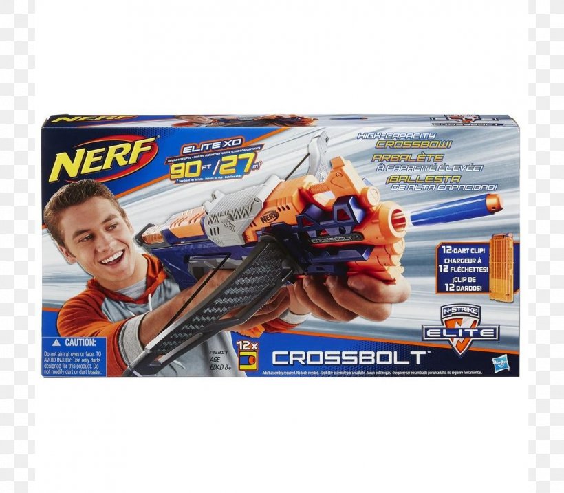 NERF N-Strike Elite Crossbolt Blaster Nerf Blaster, PNG, 1143x1000px, Nerf Nstrike Elite, Action Figure, Game, Hasbro, Hobby Download Free