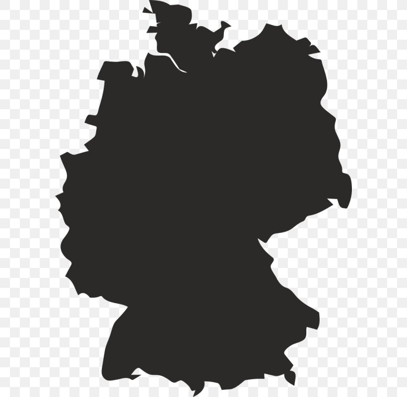 Germany Vector Graphics Map Clip Art Image, PNG, 800x800px, Germany, Black, Black And White, Blank Map, Map Download Free