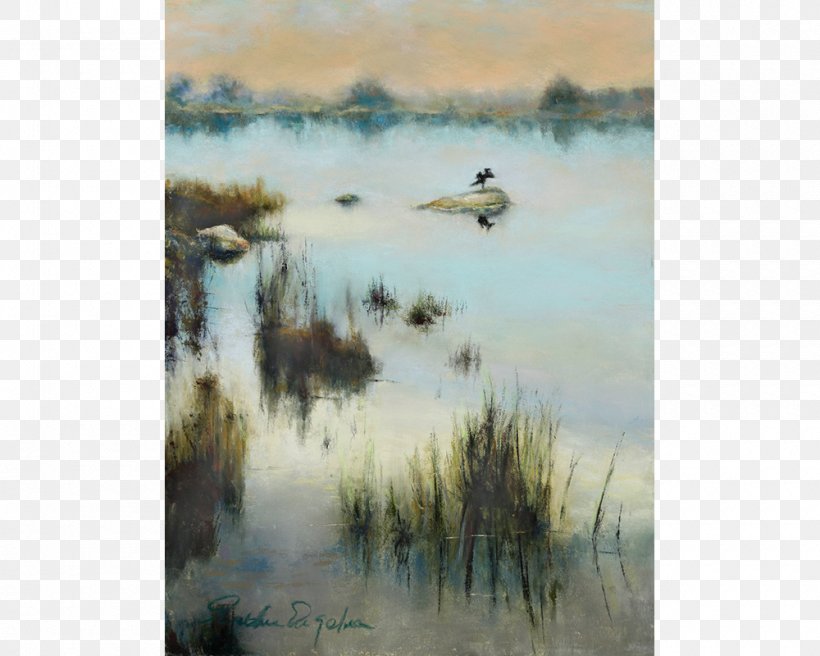 Marsh Watercolor Painting Weekapaug Pastel, PNG, 1000x800px, Marsh, Bayou, Bird, Bog, Crane Like Bird Download Free