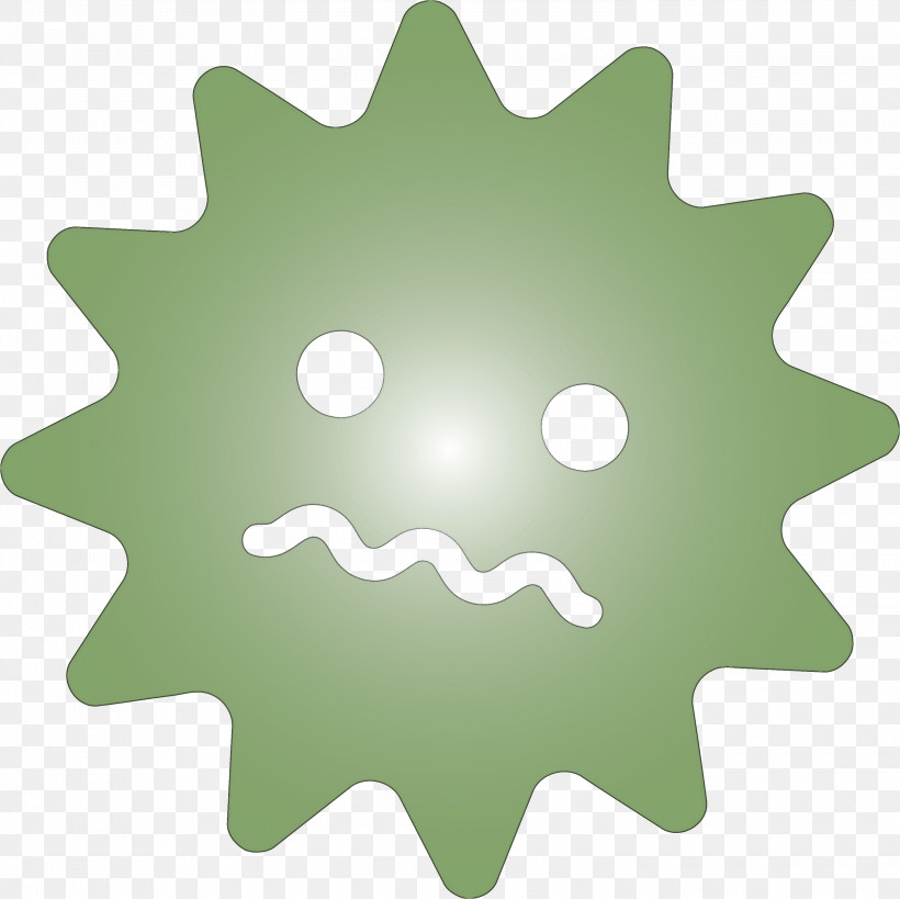 Virus Coronavirus Corona, PNG, 3000x2999px, Virus, Corona, Coronavirus, Green, Leaf Download Free