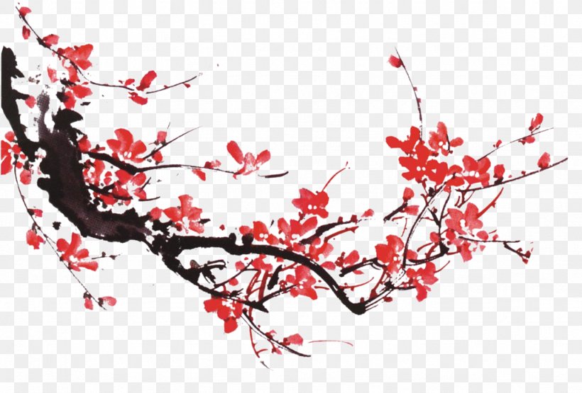 Chinese New Year Chinese Paper Cutting, PNG, 1024x694px, Chinese New Year, Apple, Blossom, Branch, Cherry Blossom Download Free