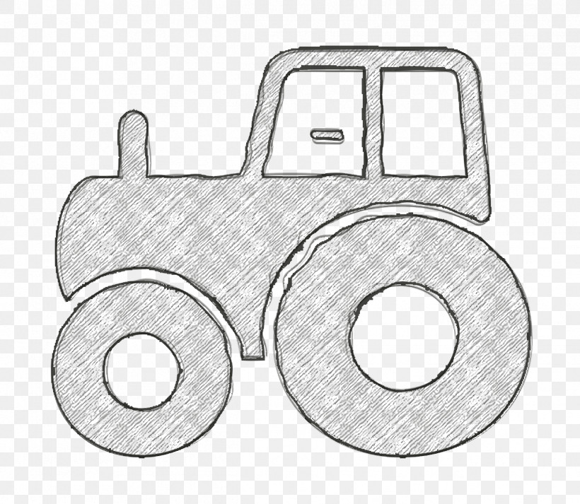 Tractor Side View Icon Tractor Icon Transport Icon, PNG, 1244x1082px, Tractor Icon, Black, Car, Drawing, Geometry Download Free