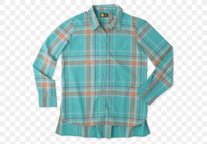 Blouse Tartan Button Sleeve Outerwear, PNG, 570x570px, Blouse, Barnes Noble, Button, Electric Blue, Outerwear Download Free