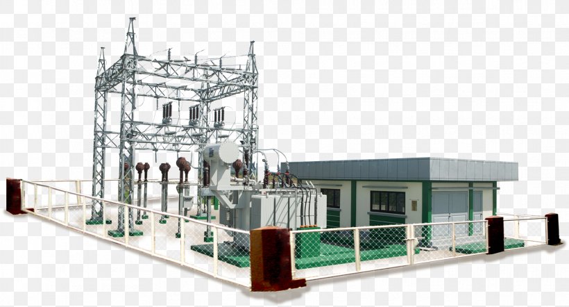 Electrical Substation Electricity Surge Arrester Electric Power Distribution Transformer, PNG, 1967x1061px, Electrical Substation, Electric Power, Electric Power Distribution, Electricity, Industry Download Free