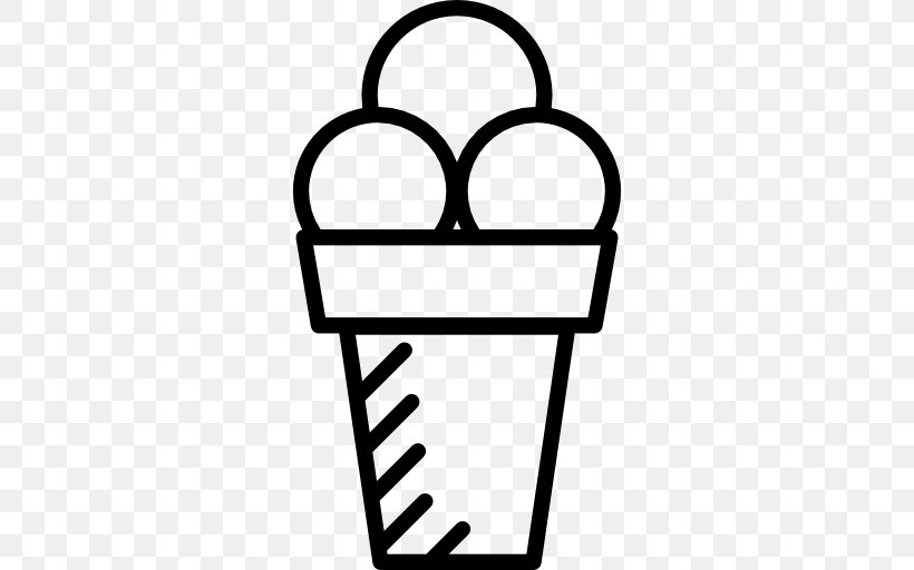Ice Cream Cones Gelato, PNG, 512x512px, Ice Cream, Area, Black And White, Cloud, Cocktail Glass Download Free
