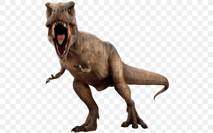 Tyrannosaurus Jurassic Park: The Game Jurassic World Evolution Dinosaur Indominus Rex, PNG, 512x512px, Tyrannosaurus, Dinosaur, Extinction, Fictional Character, Ian Malcolm Download Free
