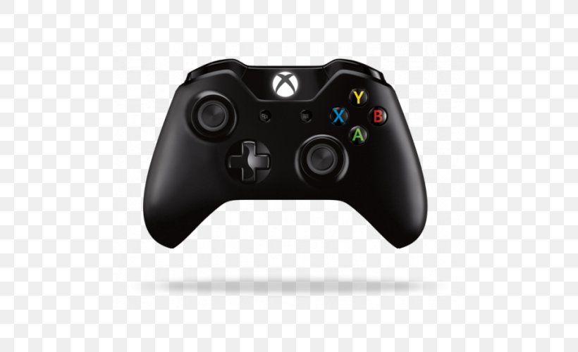 Xbox One Controller Xbox 360 Controller Black, PNG, 500x500px, Xbox One Controller, All Xbox Accessory, Black, Electronic Device, Game Controller Download Free