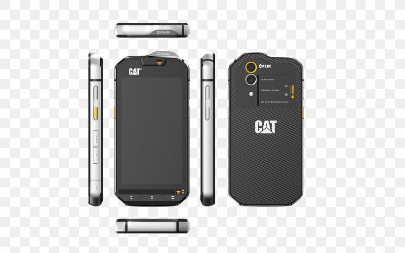Caterpillar Inc. Smartphone Telephone Cat Phone Thermographic Camera, PNG, 2000x1252px, Caterpillar Inc, Android, Cat Phone, Cat S60, Cellular Network Download Free