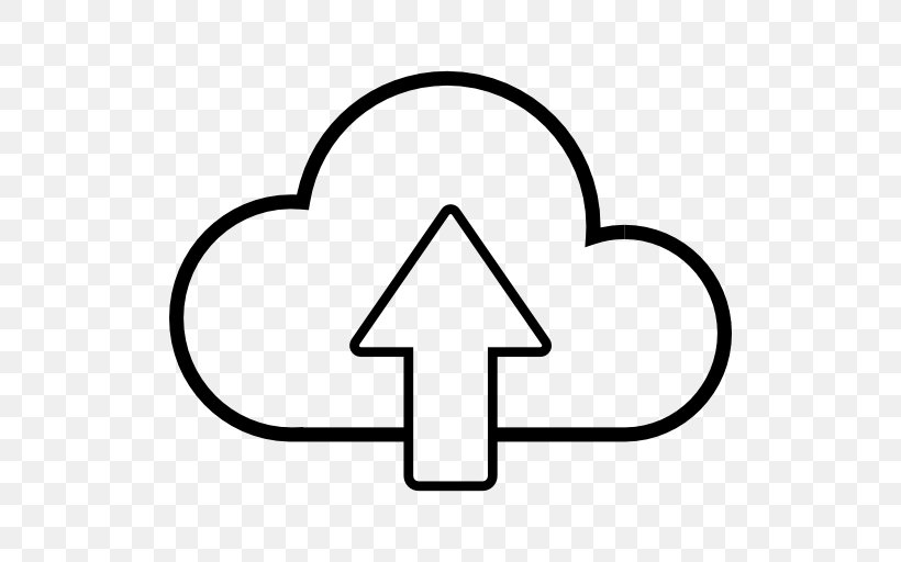 Cloud Storage Cloud Computing Computer Data Storage Clip Art, PNG, 512x512px, Cloud Storage, Area, Black, Black And White, Cloud Computing Download Free