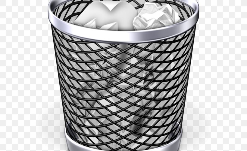 Trash OS X Yosemite, PNG, 670x503px, Trash, Black And White, Data Recovery, Dock, Finder Download Free