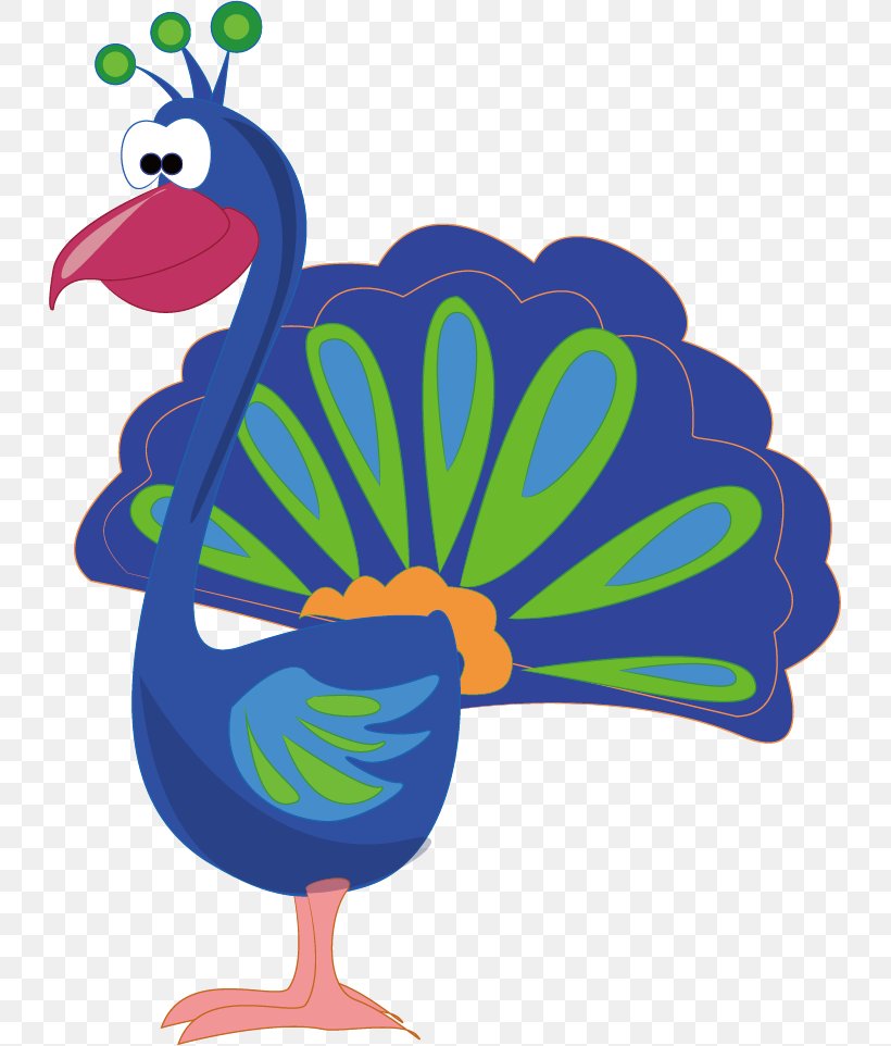 Bird Animal Peafowl, PNG, 729x962px, Bird, Animal, Art, Beak, Cartoon Download Free