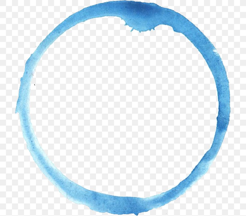 Circle Blue Watercolor Painting, PNG, 719x722px, Blue, Body Jewellery, Body Jewelry, Com, Jewellery Download Free