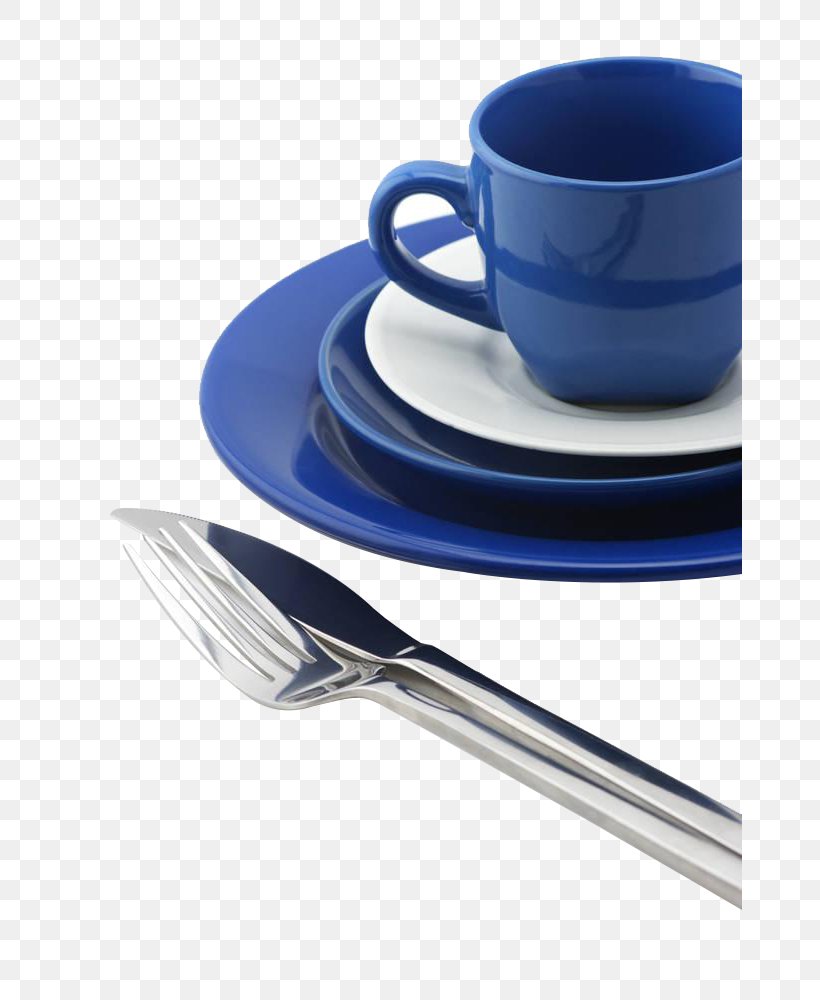 Knife Spoon Fork Porcelain Tableware, PNG, 664x1000px, Knife, Blue, Bowl, Coffee Cup, Cup Download Free