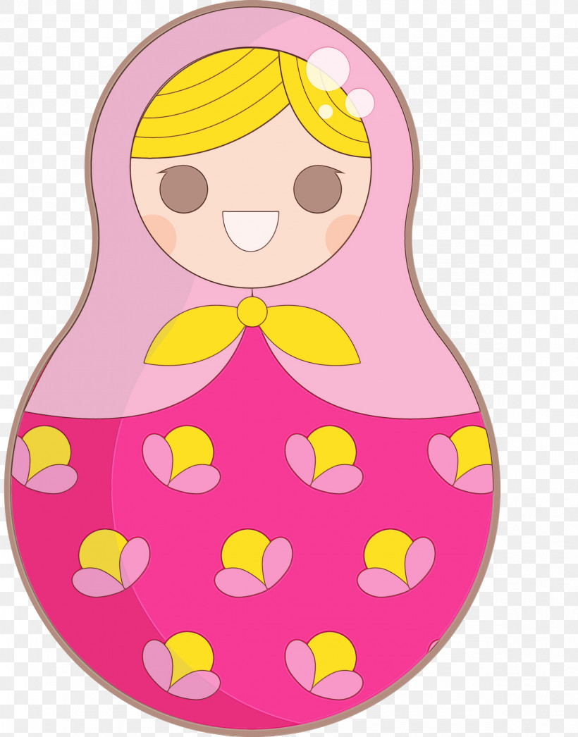 Doll Character Pink M Pattern Petal, PNG, 2351x3000px, Colorful Russian Doll, Character, Character Created By, Doll, Infant Download Free