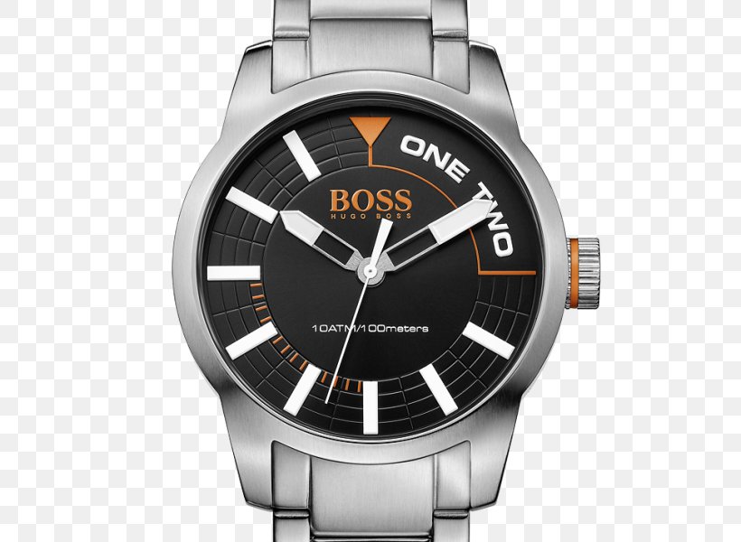 HUGO BOSS Orange New York Watch Fashion Quartz Clock, PNG, 600x600px, Hugo Boss Orange New York, Black Leather Strap, Brand, Chronograph, Color Download Free