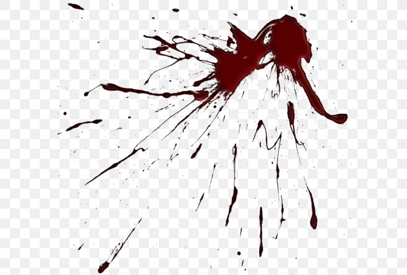 Splatter Film Blood Clip Art, PNG, 600x554px, Splatter Film, Art, Black And White, Blood, Costume Design Download Free