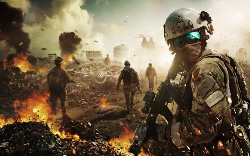 Battlefield 4 Battlefield: Bad Company 2 Battlefield 1 Desktop Wallpaper High-definition Television, PNG, 2560x1600px, 4k Resolution, 5k Resolution, Battlefield 4, Army, Battle Download Free