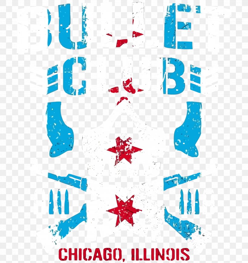 Chicago Bullet Club Global Wars All In Logo, PNG, 4728x5000px, Chicago, All In, Area, Art, Blue Download Free
