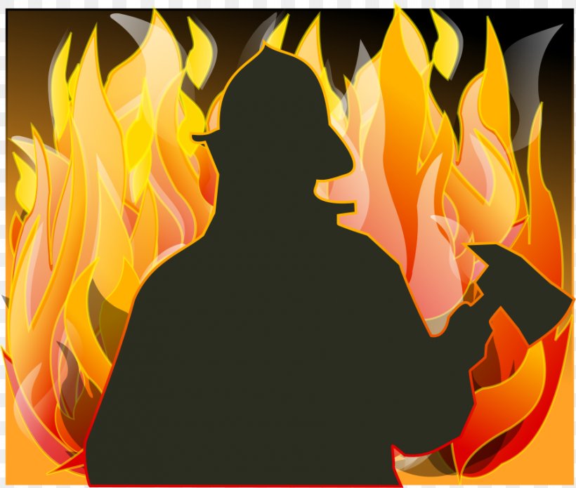 Firefighter Silhouette Fire Department Clip Art, PNG, 900x763px, Firefighter, Art, Emergency Service, Fire, Fire Chief Download Free