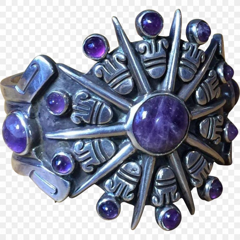 Amethyst Jewellery Silver Bracelet Ruby Lane, PNG, 852x852px, Amethyst, Aztecs, Body Jewellery, Body Jewelry, Bracelet Download Free