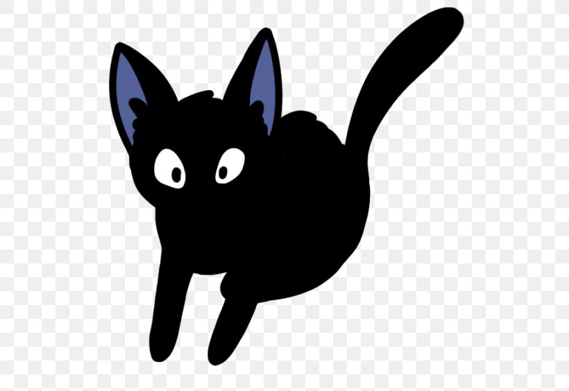 Black Cat Kitten Whiskers Domestic Short-haired Cat, PNG, 540x564px, Black Cat, Black, Black And White, Black M, Canidae Download Free