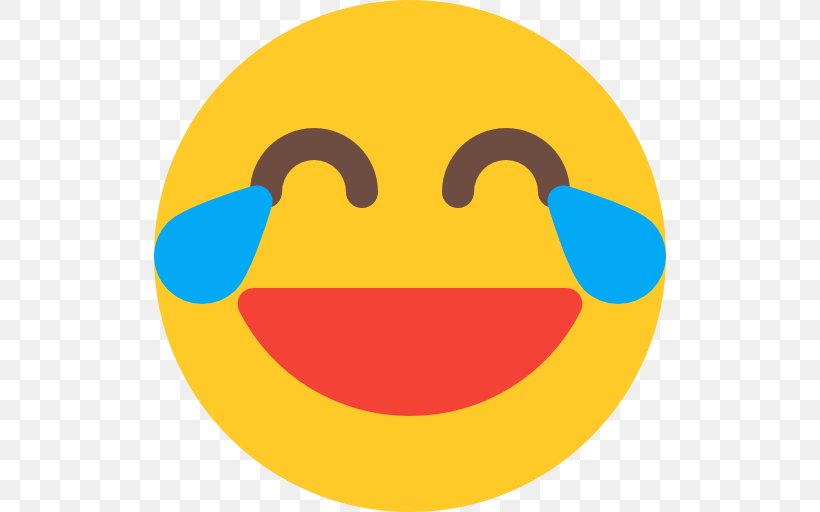 Smiley Face With Tears Of Joy Emoji Happiness, PNG, 512x512px, Smiley, Crying, Emoji, Emoticon, Face Download Free