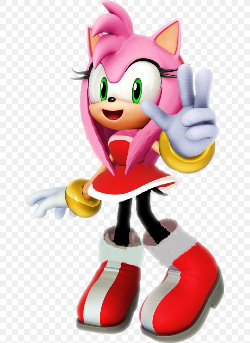 Amy Rose Sonic The Hedgehog Sonic & All-Stars Racing Transformed Sonic Chaos Doctor Eggman, PNG, 652x1125px, Amy Rose, Cartoon, Character, Doctor Eggman, Fictional Character Download Free