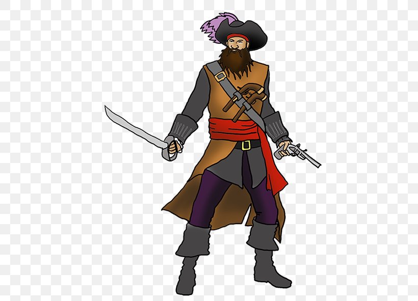 Captain Hook Piracy Silhouette Clip Art, PNG, 442x591px, Captain Hook, Adventurer, Cold Weapon, Copyright, Costume Download Free
