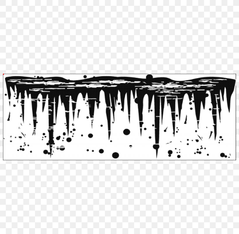 Icicle Rubber Stamp Clip Art, PNG, 800x800px, Icicle, Black, Black And White, Frost, Grunge Download Free